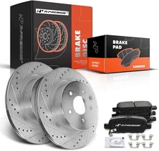 New APremium 12.13" Rear Disc Brake Rotors+Pads Nissan/Infiniti/Maxima Fast Ship