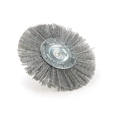 Dico Products 4" Nyalox Wheel Brush 80Grit (Gray)
