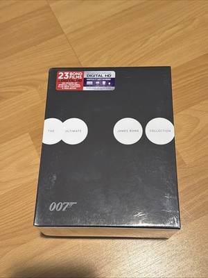 The Ultimate James Bond Collection (Blu-Ray 23MOVIES,BOXSET)NEW/sealed (READ)