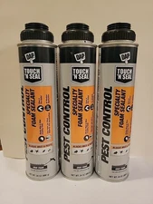 3 DAP Touch 'N Seal Specialty Foam Sealants Pest Control Block Mice & Pests