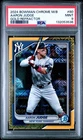 2024 Bowman Chrome #80 Aaron Judge Mega Box GOLD Refractor #/50 PSA 9 Mint