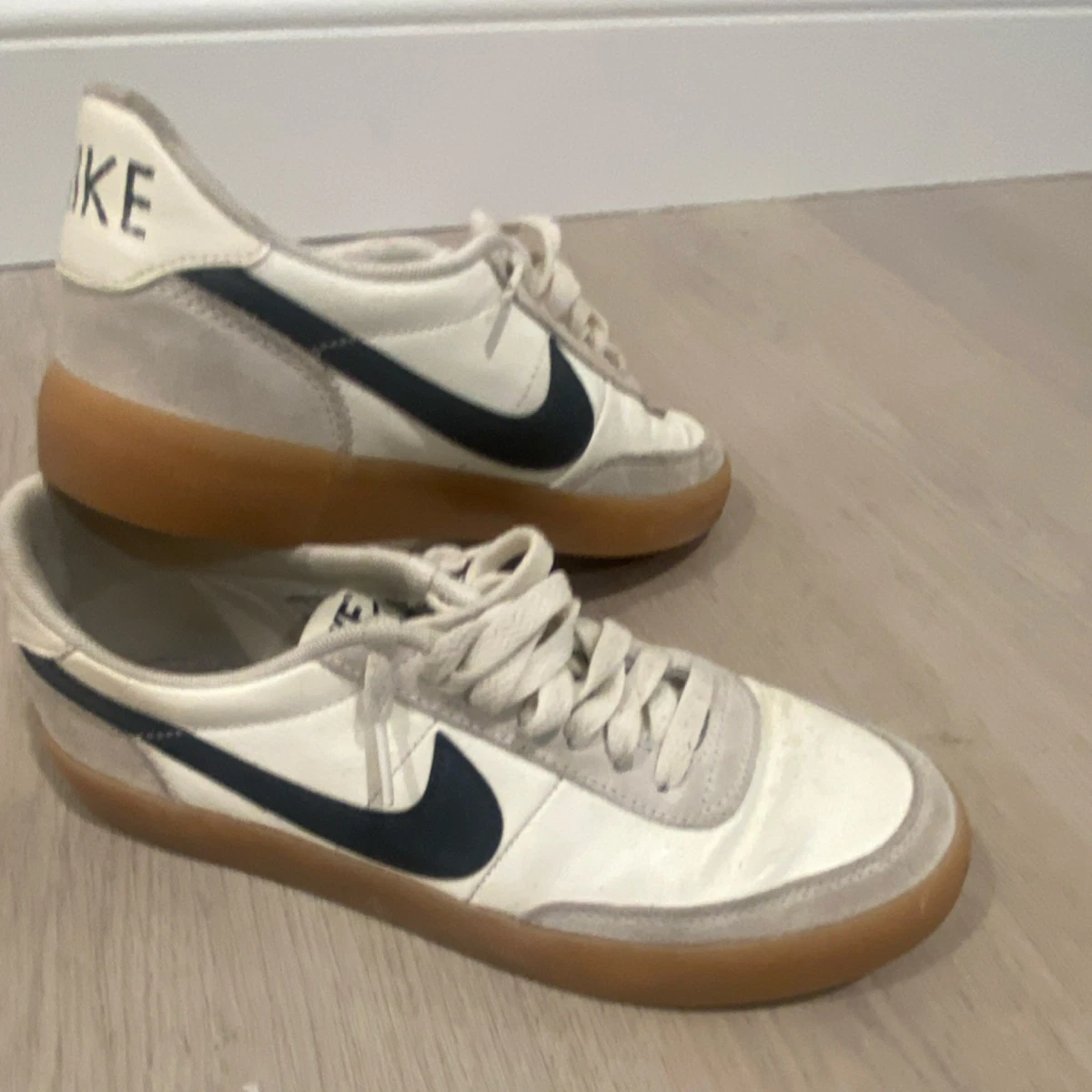 Nike Toki Supreme QS Mens Size 8.5 Shoes Henna‎ Leather Gum Sole Skate Sneakers Nike Toki Supreme QS Gum Leather Sole for Sale  main image 4