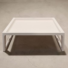 IKEA KLIPSK Bandeja Cama Blanco Patas