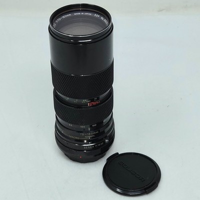 SOLIGOR C/D ZOOM+MACRO 1:3.5 f=70-160mm MANUAL LENS MADE IN JAPAN