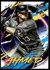 2020 Topps Fire Nick Ahmed Arizona Diamondbacks #180