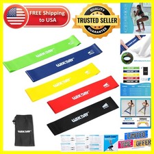 Lightweight Resistance Bands with Instruction Manual - Perfect for Every Workout