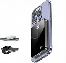 Magnetic Power Bank for iPhone 10000mAh 20W - MagSafe Portable Charger for iPhon