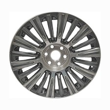 04876 Oem Used Aluminum Wheel 22x9 Polished And Painted Dark Charcoal 04876 Oem Used Aluminum Wheel 22x9 Polished And Painted Dark Charcoal
