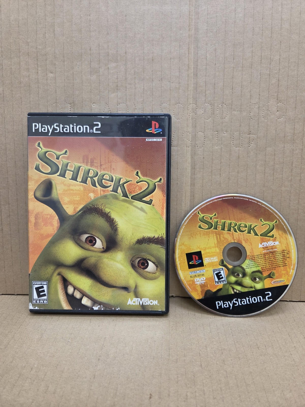 shrek 2 playstation 2 game