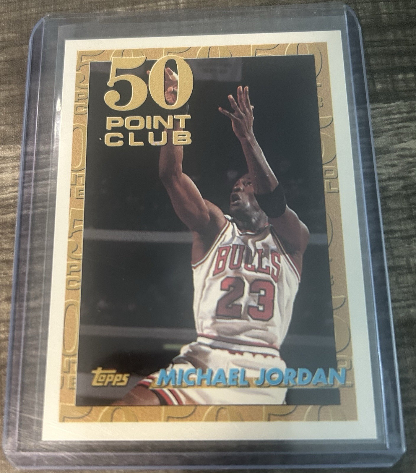 1993 Topps Bulls* Michael Jordan The Goat 50 Point Club #64 Chicago Bulls NR/MT