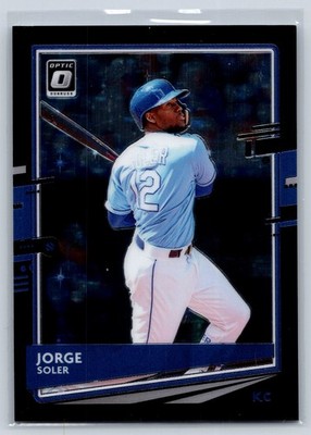 2020 Donruss Optic #185 Jorge Soler Black Stars #/125