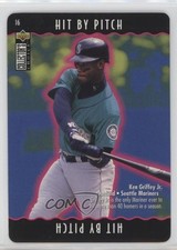 1996 Collector's Choice You Make the Play Ken Griffey Jr (Hit by Pitch) HOF 0s07