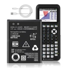 TI-84 Plus CE Replacement Battery for Fits Texas Instruments TI-84 Plus CE P/...