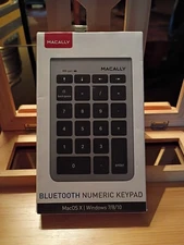 Macally Wireless  Bluetooth Numeric Keypad for MacOS and Windows (New)