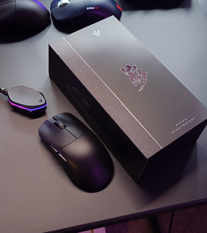 Wlmouse Ying Magnesium - Black - Wireless Gaming Mouse - OMRON Opticals