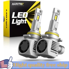 AUXITO 9005 LED Headlight Bulbs Conversion Kit Low Beam 6000K 5000LM White 2Pcs