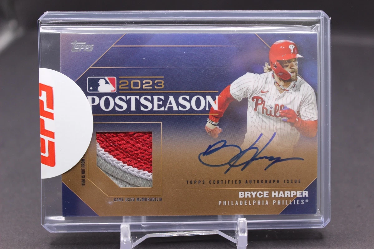 Topps Bryce Harper Baseball Autographed Sports Trading Cards 