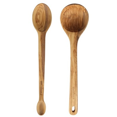 - Time Oprah's Favorite Things Winner - Italian Olive Wood 2-Piece Kitchen Ut...