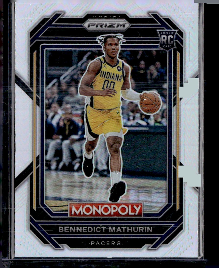 2022-23 Panini Prizm Monopoly #36 Bennedict Mathurin Silver