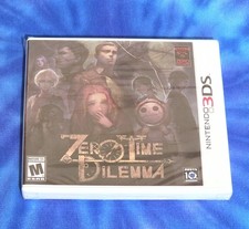 Zero Time Dilemma Nintendo 3DS Brand New Factory Sealed Aksys Zero Escape