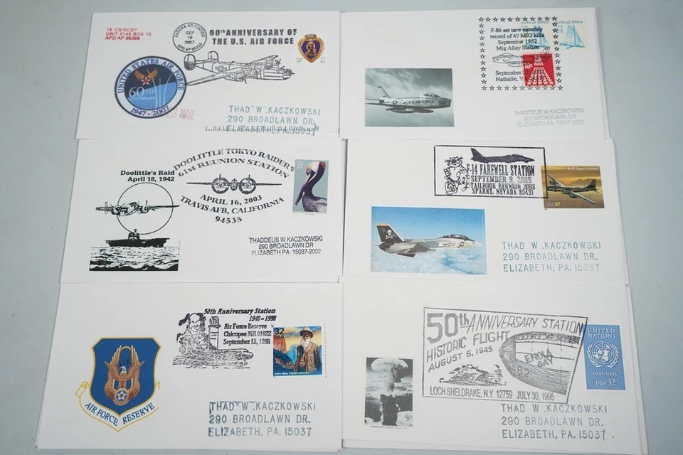 US 1990S-2000S COLLECTION OF 360 + NUCLEAR POWERED AIRCRAFT CARRIER NAVAL COVERS - Image 3 of 4