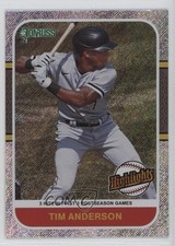 2021 Panini Donruss Highlights Rapture Tim Anderson #HI7 1c72