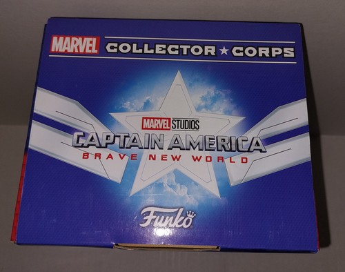 Captain America Brave New World Funko Marvel Collector Corps Box XL Red Hulk - Foto 4 di 10