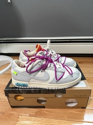 Off-White X Nike Dunk Low 'Lot 45 of 50' Men's Size 8.5 | eBay