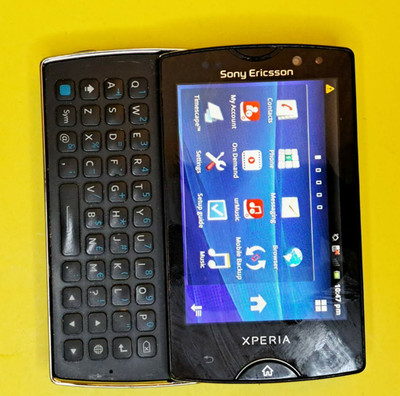 SONY XPERIA MINI PRO ERICSSON SK17A 3'' 5MP QWERTY SLIDER 3G ANDROID CELL PHONE
