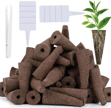 61 Pack Grow Sponges, Replacement Root Growth Sponges Seed Pods Compatible with  0.36 per gallon