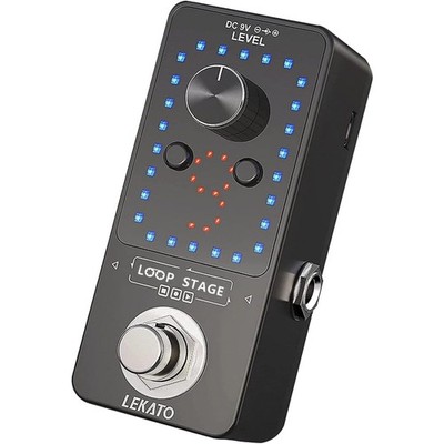Bass Looper Pedal | 9 Loops | 48K/24-Bit Audio | Mehrspur-Looping | Loop Station