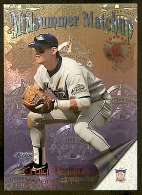 1996 Topps Stadium Club #M4 Craig Biggio/Carlos Baerga Houston Astros/Cleveland