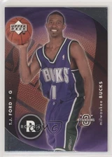 2003-04 Upper Deck Standing O Rookie Die-Cut/Embossed TJ Ford #92 Rookie RC