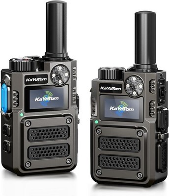 2 PACK-(Lifetime Free) Unlimited Range Long Range Walkie Talkies for Adults