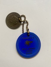 Vintage Ebersole’s Pontiac Sales & Service Lenanon Corona PA. Keychain 