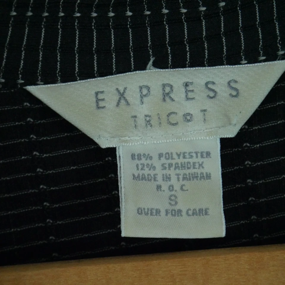 Maxi Vestido Vintage Express S Negro Oscuro Academia Y2K Años 90 Grunge Capricho Punk Foto 3 de 4