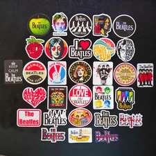 The Beatles Vinyl Stickers John Lennon Yellow Submarine 60's Classic Rock Music 