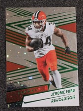 2025 Revolution Football Green Cosmo #169 Jerome Ford Cleveland Browns /199