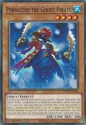 Piwraithe the Ghost Pirate - ETCO-EN000 - Common - 1st Edition - Near Mint