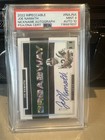 2022 Impeccable Joe Namath Nickname Auto7/10 broadway PSA 9 Auto 10 Psa/DNA Cert