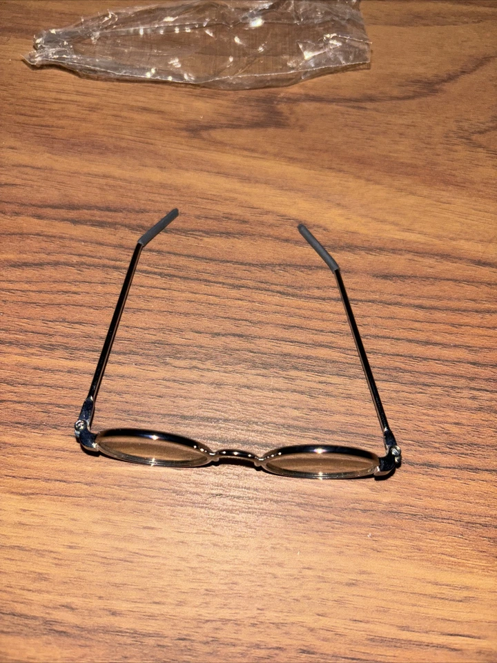 American Girl Doll Molly Glasses Silver Wire Rim Round Pleasant Company Meet - Image 3 of 4