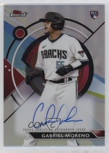 2023 Topps Finest Finest Auto Gabriel Moreno #FA-GM Rookie Auto RC