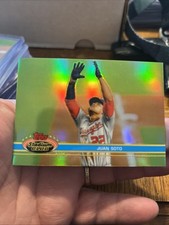 2021 Topps Stadium Club Chrome 1991 Design Variation Refractor Juan Soto