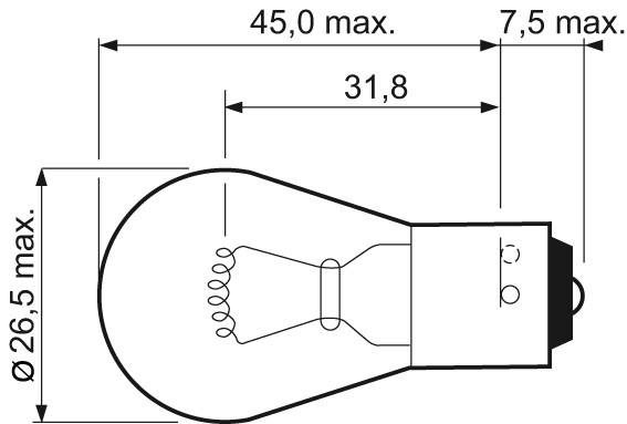 ✅Fits VALEO 032103 BULB IN CARDBOARD PY21W X2 ESSENTIAL  ⭐UK Seller⭐