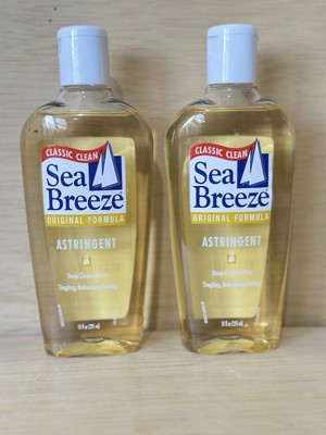 Lot 2-Sea Breeze Astringent Original Formula Classic Clean Refreshing  10fl oz