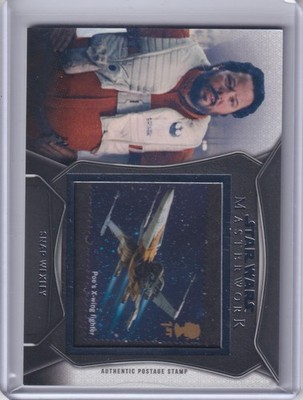 2021 TOPPS STAR WARS MASTERWORK SNAP WEXLEY ROYAL MAIL STAMP CARD