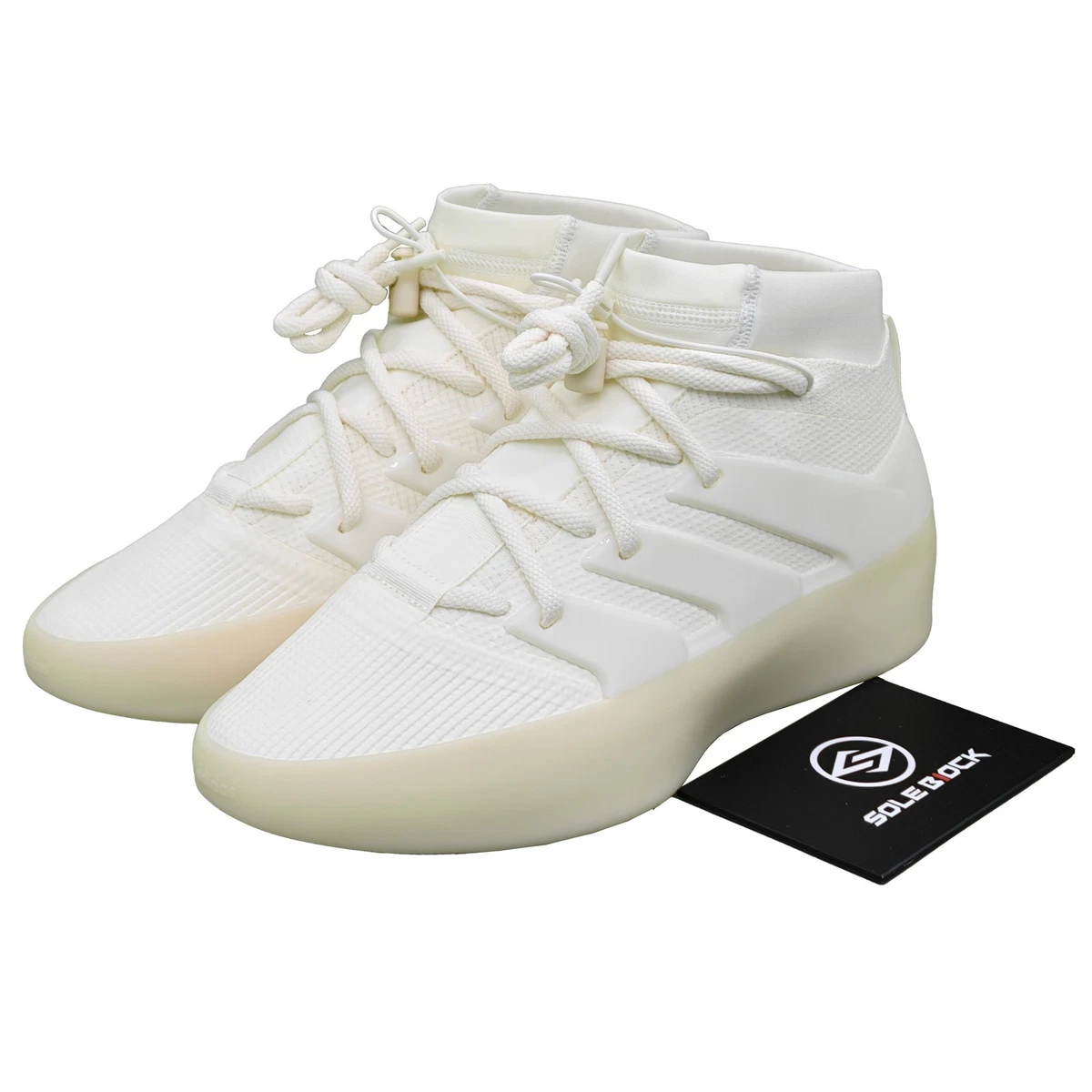Men's Fear of God Athletics x adidas I BASKETBALL Triple White for