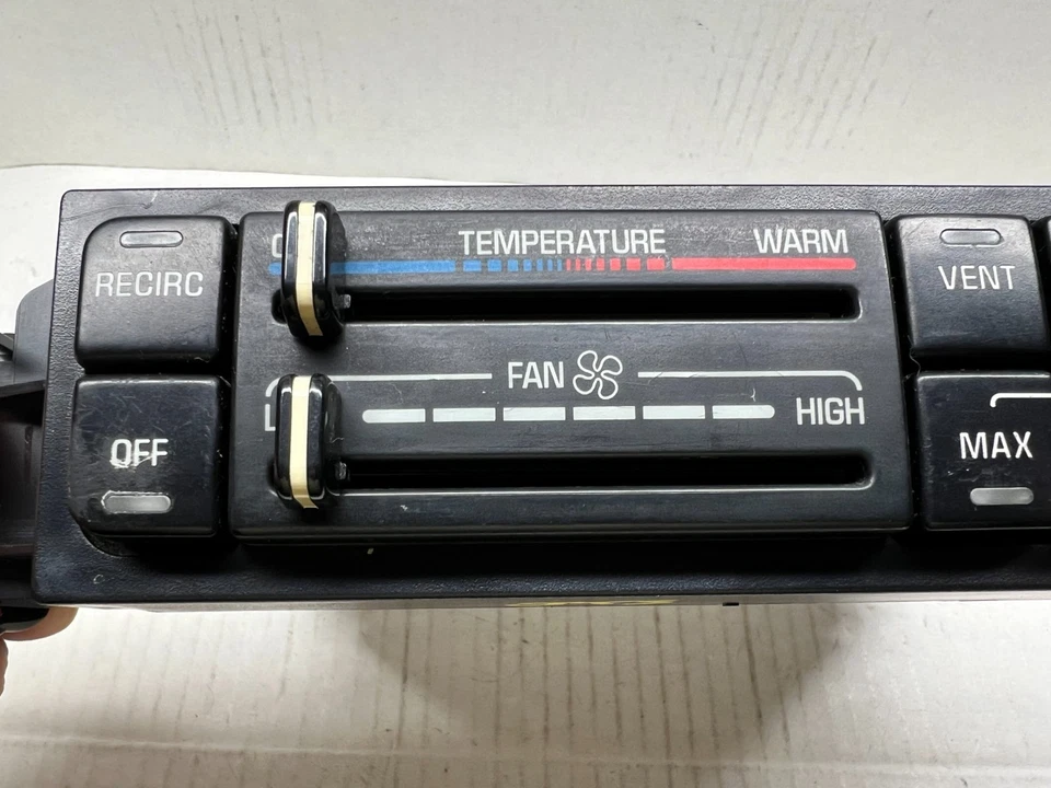 *BOMBILLAS NUEVAS* BUICK LESABRE 2000-2005 CALENTADOR MANUAL AIRE ACONDICIONADO CLIMATIZADOR Foto 3 de 4