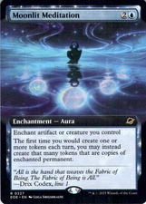 MTG Moonlit Meditation (Extended Art) (327) | NM | Edge of Eternities {EOE}