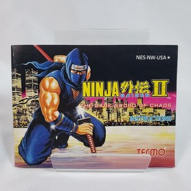 Ninja Gaiden II Nintendo NES - Complete CIB - Authentic